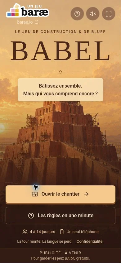 Accueil de Babel