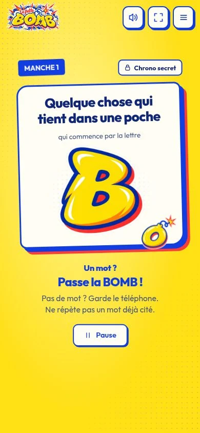 Une manche dans La petite BOMB